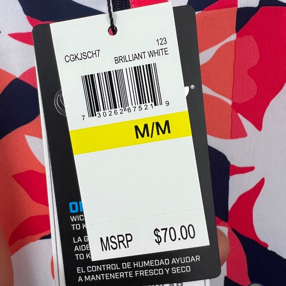 ⛳️NWT🤩 |•CALLAWAY•| Colorful Zip Golf Pullover Size Medium - Picture 5 of 11